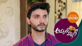 Amrutha Varshini S01E208 2nd August 2021 Full Episode