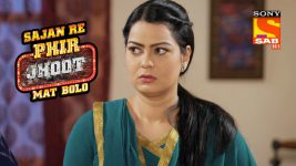 Sajan Re Phir Jhoot Mat Bolo S02E262 Urmila's Faith Full Episode