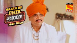 Sajan Re Phir Jhoot Mat Bolo S02E42 Sudhakar Is Drunk Full Episode