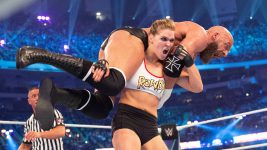 WrestleMania S01E00 Angle/Rousey vs. Triple H/Stephanie: WrestleMania - 8th April 2018 Full Episode